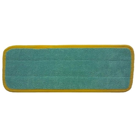 Gordon Brush Milwaukee Dustless Brush 553119 Wet Pad Green And Yellow Piping; Case Of 12 553119